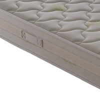 Materasso Singolo 90x190 in Memory Foam - Alto 25 cm - 5 cm memory foam - Rivestimento Aloe Gel rinfrescante - Ortopedico
