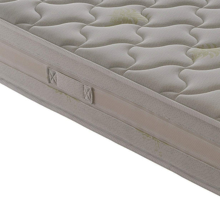 Materasso Singolo 80x200 in Memory Foam - Alto 25 cm - 5 cm memory foam - Rivestimento Aloe Gel rinfrescante - Ortopedico