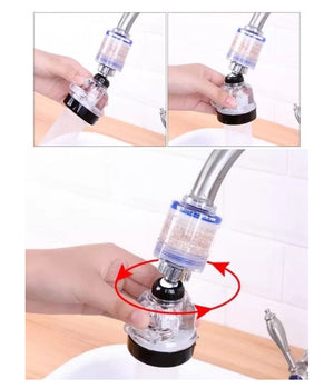 Rompigetto A Snodo Areatore Filtro Anticalcare 3 Getti Per Rubinetto Ab-j308         