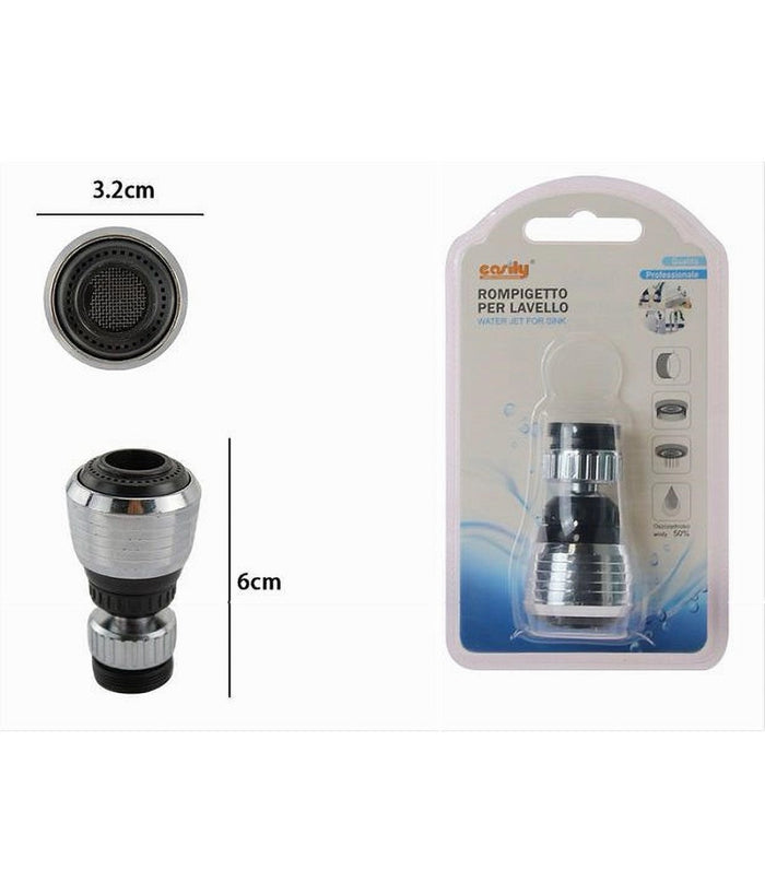 Rompigetto Aeratore Per Rubinetto Cucina 3.2x6cm Regolabile A 2 Modalità  69266         