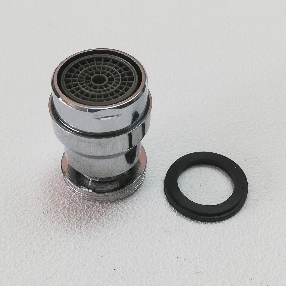 Rompigetto aeratore snodato lavabo m 24x1 maschio universale