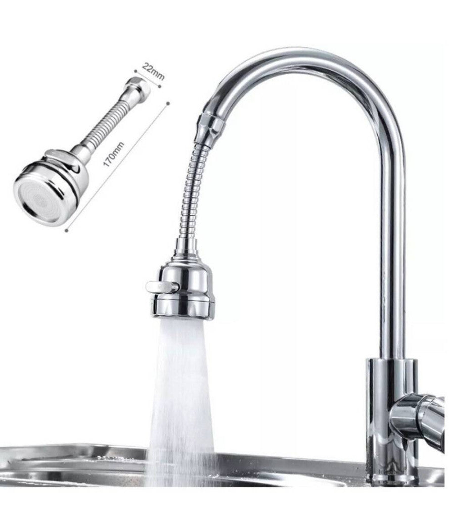 Rompigetto Flessibile A Doccetta Per Rubinetto Areatore Doccino 3 Getti Ab-j309         