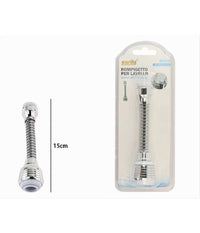Rompigetto Lavello Per Rubinetto Aeratore Doccetta Filtro Prolunga Da 15cm 87155         