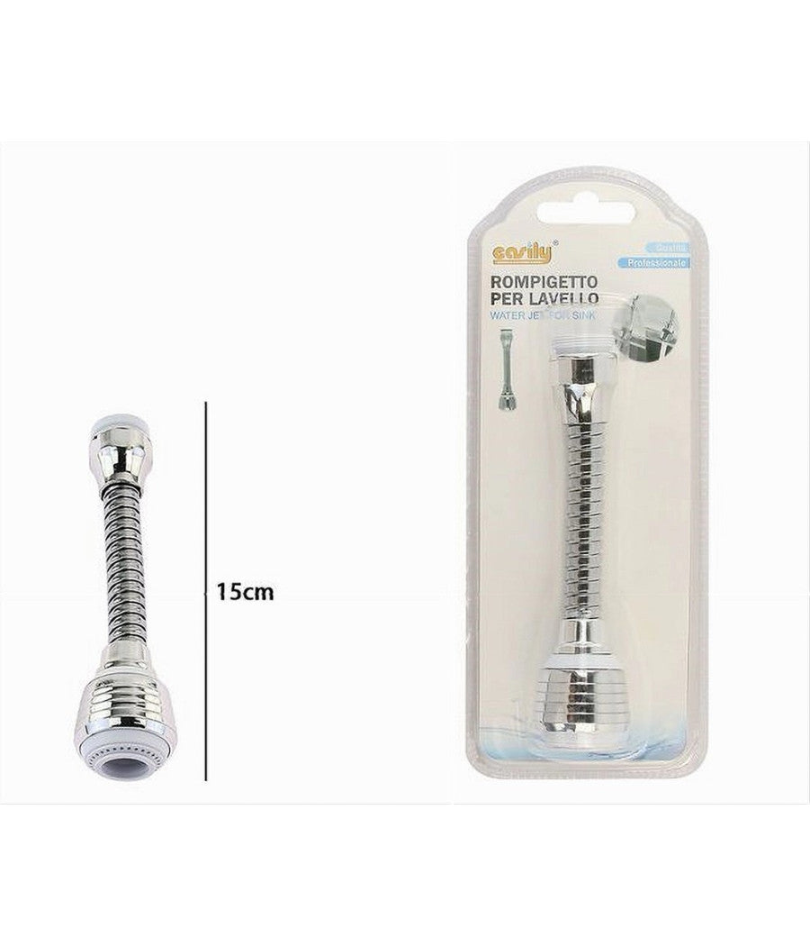 Rompigetto Lavello Per Rubinetto Aeratore Doccetta Filtro Prolunga Da 15cm 87155         