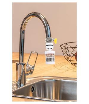 Rompigetto Per Rubinetto Filtro Acqua Lavello Per Bagno Cucina Bianco 11cm 87488         