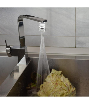 Rompigetto Universale Per Rubinetto Cucina Girevole Snodato Aeratore 8.5cm 87162         