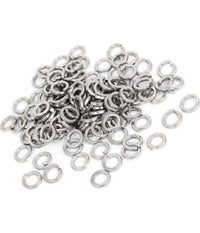 Rondelle Elastiche In Acciaio Confezione Da 62 Grammi Di Diametro  8 Millimetri         