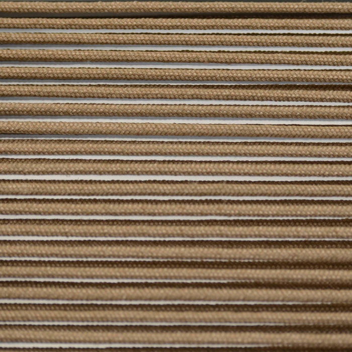 St di 2 sedie da giardino impliabile in corda, beige