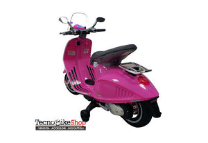 Moto Elettrica per Bambini Piaggio Vespa 946 12V con Parabrezza-Rosa