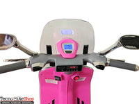 Moto Elettrica per Bambini Piaggio Vespa 946 12V con Parabrezza-Rosa