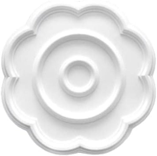 * SUPER PREZZO * Rosone decorativo 3D a soffitto mod. FLOWER lampadario in XPS 54cm