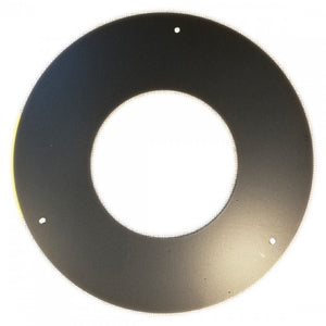Rosone circolare per stufa a legna, diametro 130mm
