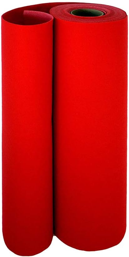 Tappeto moquette guida passatoia per interno esterno Rossa H 1 x 30 mt
