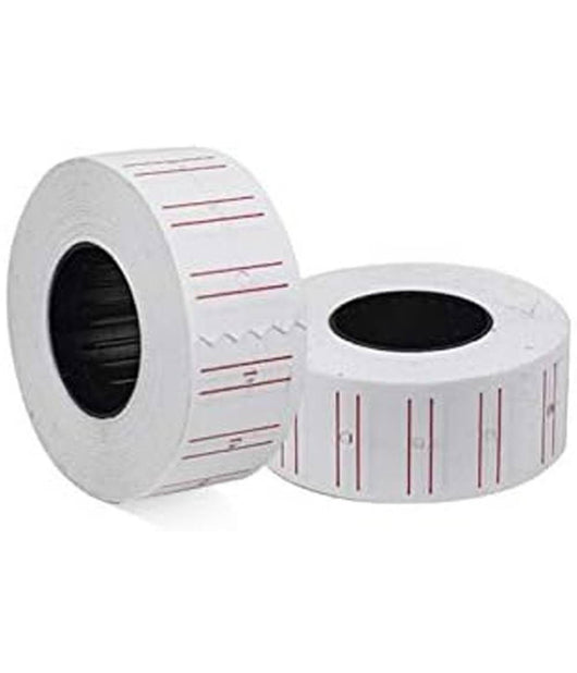 Rotoli Etichette Adesive Per Macchina Prezzatrice Uso Negozio Prezzi Vetrina         