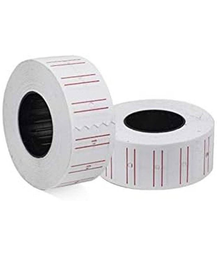 Rotoli Etichette Adesive Per Macchina Prezzatrice Uso Negozio Prezzi Vetrina         