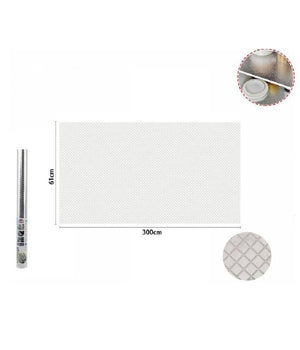 Rotolo Adesivo Alluminio 61cmx3mt Per Cassetti Mobili Armadi Parati Cucina 70506         