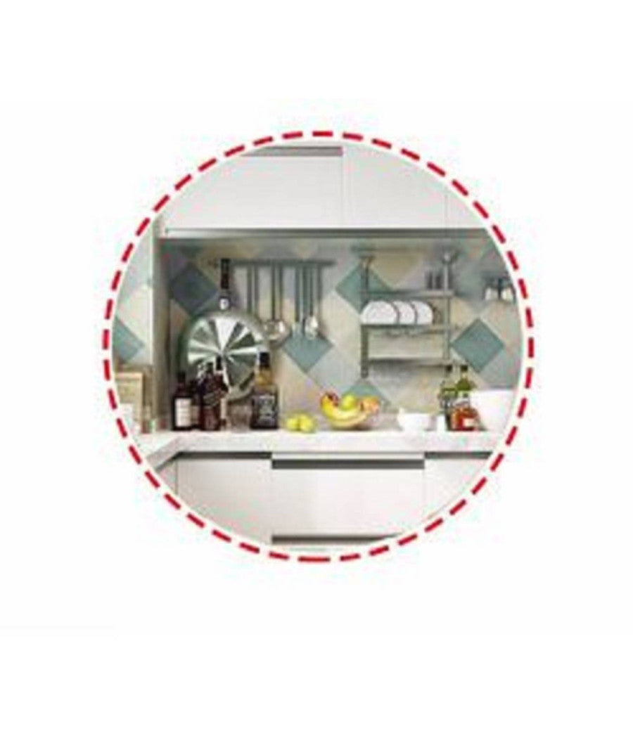 Rotolo Adesivo Per Muri Parete Carta Da Parati 61cmx2mt Effetto Maioliche 70862         