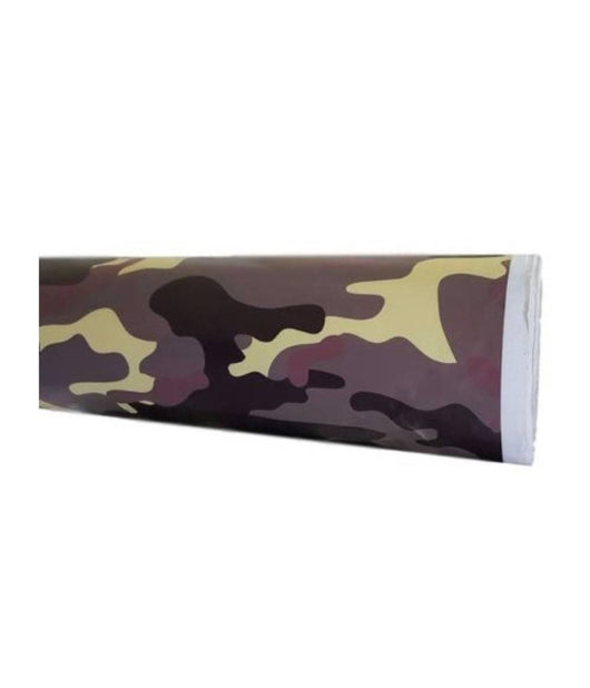 Rotolo Pellicola Adesiva Auto Moto Interno Esterno Camouflage Militare 152cmx30m         