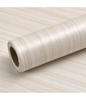 Rotolo Pellicola Adesiva Effetto Legno Chiaro 45cmx2m Cassetti Mobili Parati         