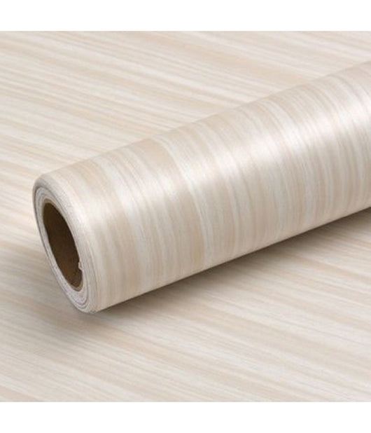 Rotolo Pellicola Adesiva Effetto Legno Chiaro 45cmx2m Cassetti Mobili Parati         