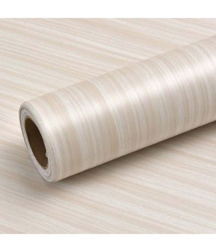 Rotolo Pellicola Adesiva Effetto Legno Chiaro 45cmx2m Cassetti Mobili Parati         