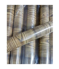 Rotolo Pellicola Adesiva Effetto Legno Nodato 45cmx2m Cassetti Mobili Parati         