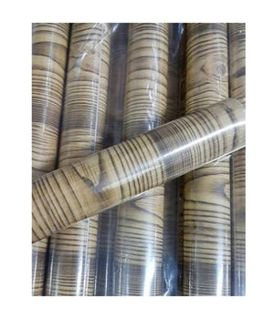 Rotolo Pellicola Adesiva Effetto Legno Nodato 45cmx2m Cassetti Mobili Parati         