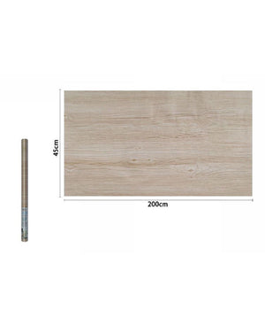Rotolo Pellicola Adesiva Fantasia Effetto Legno 45cm X 2mt Mobili Cassetti 71234         