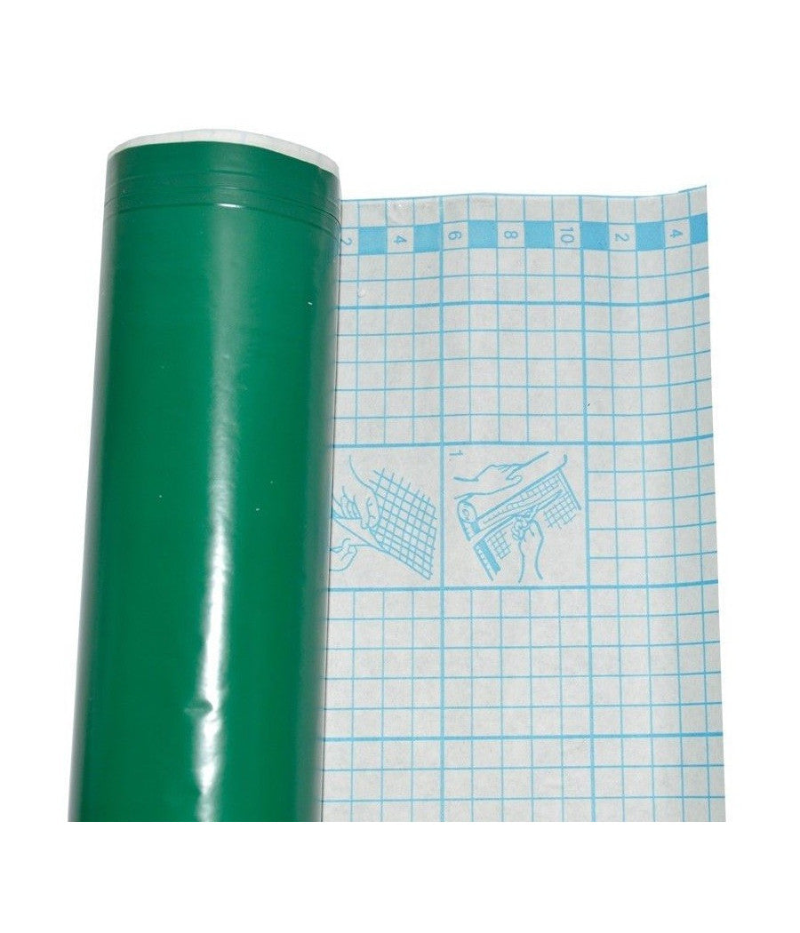 Rotolo Pellicola Adesiva Verde 45cmx2m Decoro Pannelli Cassetti Mobili Casa         