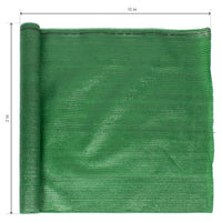Trade Shop - Rotolo Rete Ombreggiante Verde Fitta 2 X 10 Mt Protezione Giardini Terrazze 017067 -        