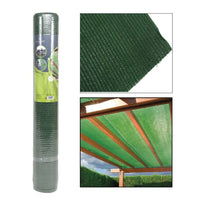Trade Shop - Rotolo Rete Ombreggiante Verde Fitta 2 X 10 Mt Protezione Giardini Terrazze 017067 -        