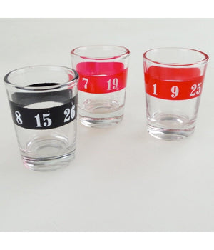 Roulette Alcolica Gioco Tavolo Girevole Gioco D'azzardo Liquore 16 Bicchierini         