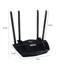 Router Wireless Ac1200 Wifi 2.4ghz+5ghz Full Gigabit Dual Band Wps Casa Q-wx1600         