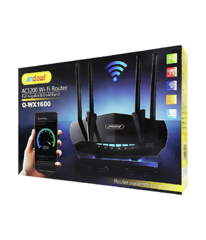 Router Wireless Ac1200 Wifi 2.4ghz+5ghz Full Gigabit Dual Band Wps Casa Q-wx1600         