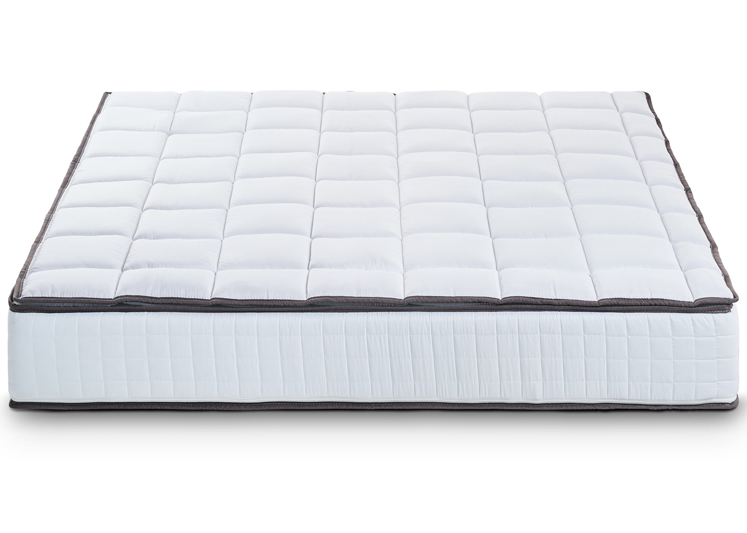 Materasso Matrimoniale 150x200 in Memory Foam - Sostenitovo Sfoderabile - con TOPPER REMOVIBILE - Lato Estate/inverno - Alto 24 cm - Ortopedico e ottimo per la schiena