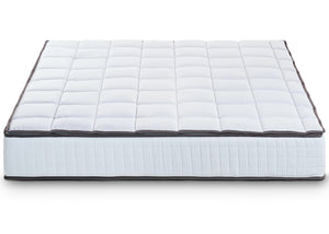 Materasso Singolo 80x200 in Memory Foam - Sostenitovo Sfoderabile - con TOPPER REMOVIBILE - Lato Estate/inverno - Alto 24 cm - Ortopedico e ottimo per la schiena