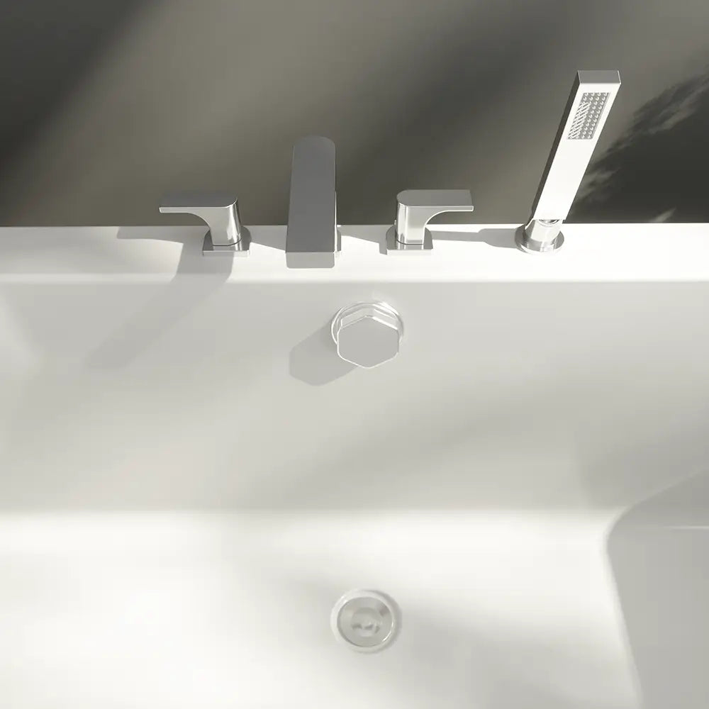 Rubinetteria bordo vasca a 4 fori finitura cromata | Marilyn