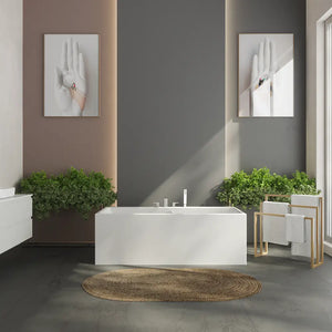 Rubinetteria bordo vasca a 4 fori finitura cromata | Marilyn