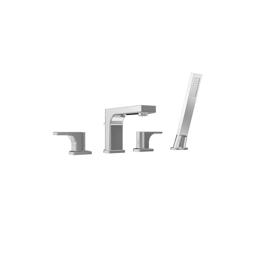 Rubinetteria bordo vasca a 4 fori finitura cromata | Marilyn