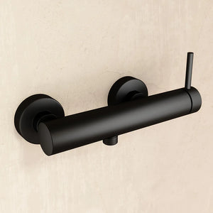 Set miscelatori: lavabo bidet senza scarico ed esterno doccia nero opaco | Bette