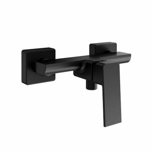 Miscelatore esterno doccia a muro nero opaco | Ingrid