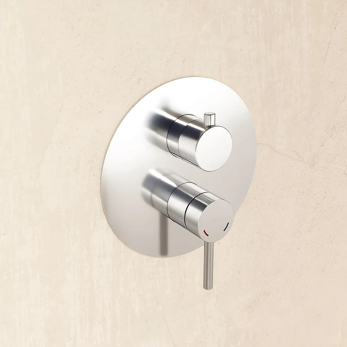 Set miscelatori: lavabo ad incasso bidet senza scarico e incasso doccia c/deviatore cromato | Bette