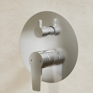 Set miscelatori: lavabo alto bidet senza scarico e incasso doccia c/deviatore cromato | Jane