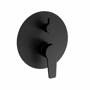 Miscelatore incasso doccia con deviatore nero opaco  | Jane