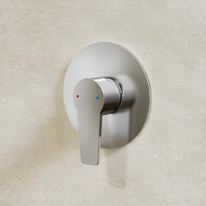 Set miscelatori: lavabo alto bidet senza scarico e incasso doccia monocomando cromato | Jane