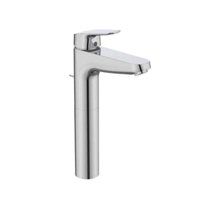 Ideal Standard coppia miscelatori lavabo alto e bidet scarico automatico cromato mod. Ceraflex