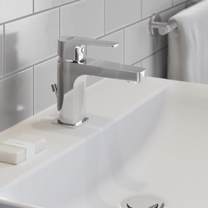 Ideal Standard miscelatore lavabo con scarico cromato mod. Cerafine D