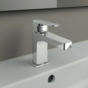 Ideal Standard coppia miscelatori lavabo e bidet scarico automatico cromato mod. Cerafine D