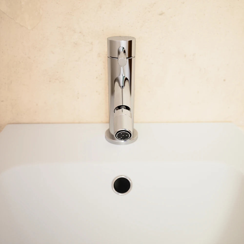 Set miscelatori: lavabo ad incasso bidet senza scarico ed esterno doccia cromato | Bette