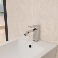 Set miscelatori: lavabo bidet senza scarico e incasso doccia monocomando cromato | Ingrid